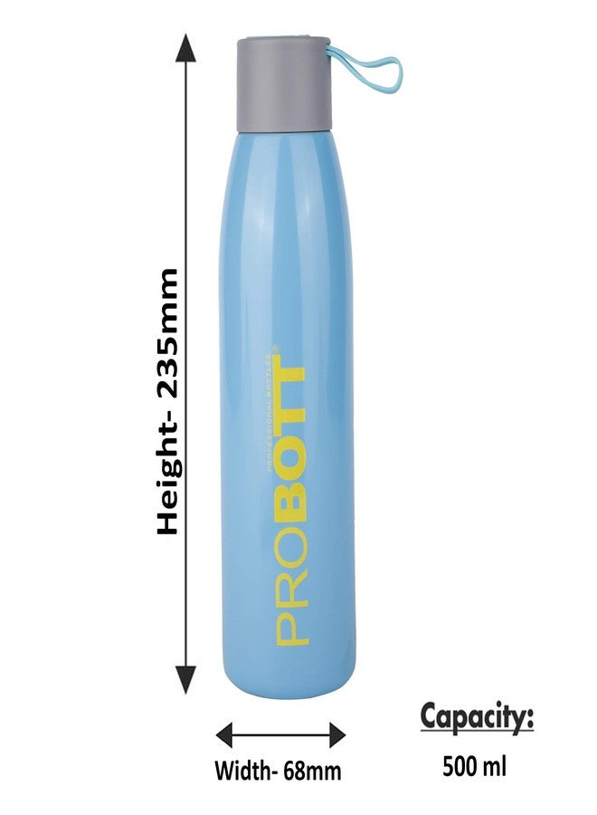 PROBOTT Thermosteel Vogue Vacuum Flask 500ml -Blue PB 500-38 - Image 5
